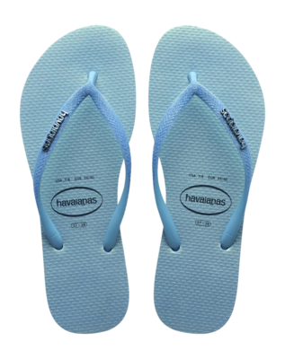 Tongs Havaianas Enfant Slim Glitter Irridescent Lavender Blue