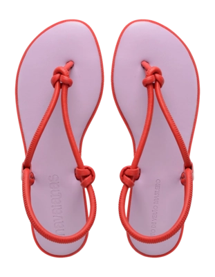 Sandaal Havaianas Women Una Acai Light Lavander