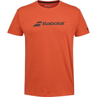 Tennisshirt Babolat Men Exercise Babolat Tee Fiesta Red