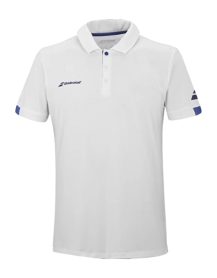 Poloshirt Babolat Play Poloshirt Herren White White