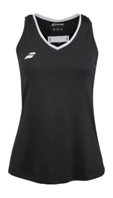 Débardeur Babolat Femme Play Tank Top Black Black