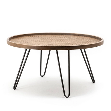 Bijzettafel By-Boo Drax Large 80 x 80 cm Brown
