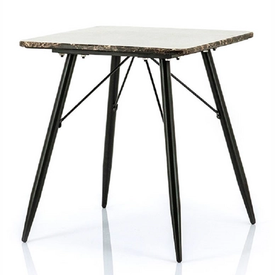 Bijzettafel By-Boo Richy 50 x 50 cm Brown