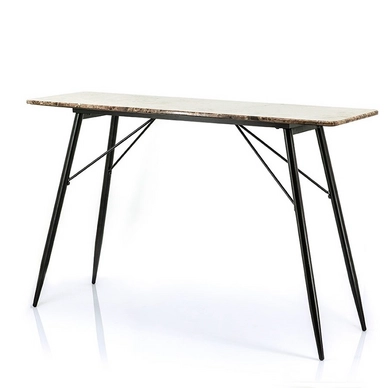 Bijzettafel By-Boo Richy 120 x 36 cm Brown