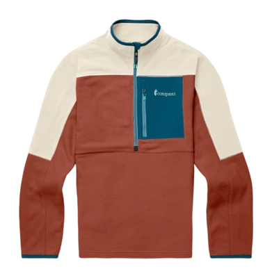 Vest Cotopaxi Men Abrazo Halfzip Fleece Jacket Oatmeal/Acorn