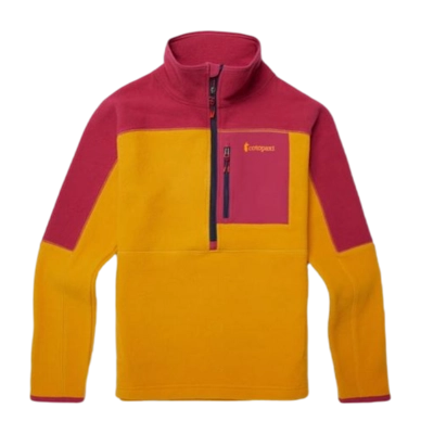 Zip Sweatshirt Cotopaxi Women Abrazo Halfzip Fleece Jacket Raspberry