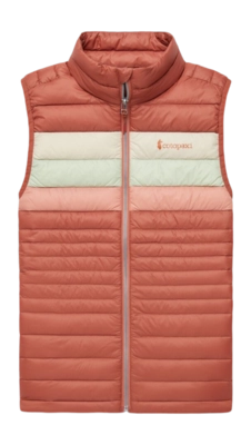 Weste Cotopaxi Fuego Down Vest Damen Faded Brick Stripes