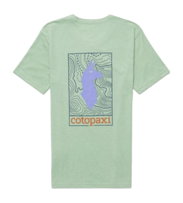 T-Shirt Cotopaxi Femme Llama Map Bio Aspen
