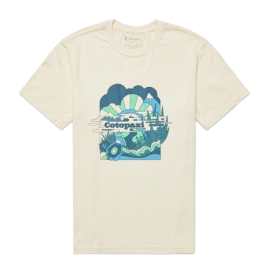 T-Shirt Cotopaxi Women Utopia Organic Bone