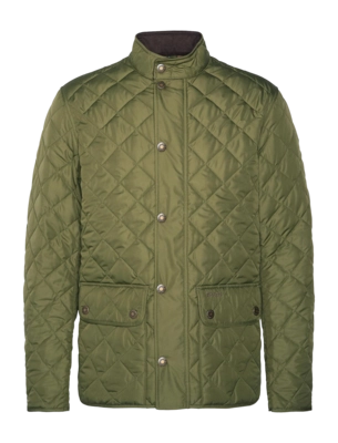 Jas Barbour Men Lowerdale Quilt Dark Moss/Dress