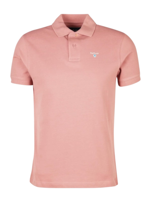 Polo Shirt Barbour Men Sports Faded Pink