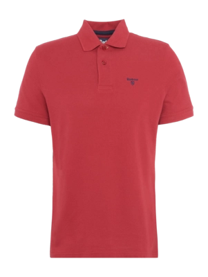 Polo Barbour Men Lightweight Sports Biking Red