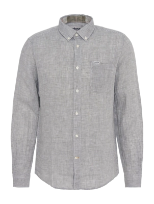 Chemise Barbour Homme Linton Tailored Shirt Olive