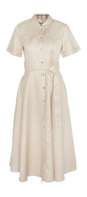 Dress Barbour Women Margaret Midi Dress Safari