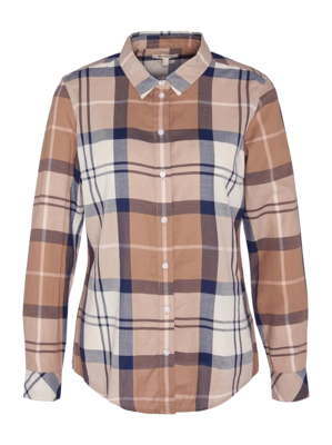 Hemd Barbour Bredon Damen Primrose Hessian Tartan