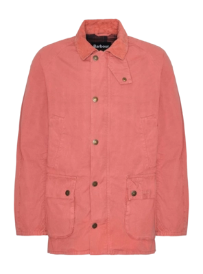 Jas Barbour Men Ashby Casual Pink Clay