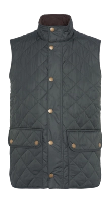 Weste Barbour Neu Lowerdale Gilet Herren Sage
