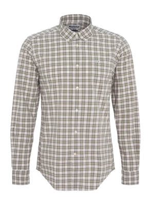 Chemise Barbour Homme Lomond Tailored Shirt Glenmore Olive Tartan
