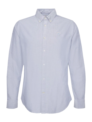 Chemise Barbour Homme Oxtown Tailored Shirt Dark Denim