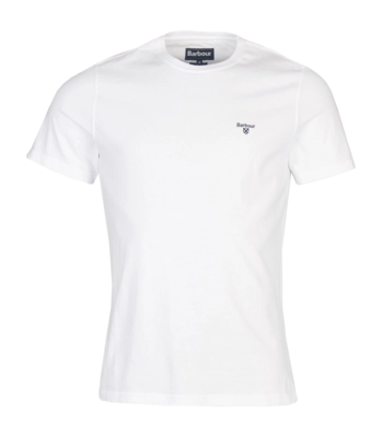 T-Shirt Barbour Men Essential Sports White