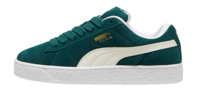PUMA Unisex Suede XL Dark Myrtle-Warm White