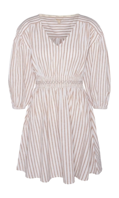 Robe Barbour Femme Ella White/Tannin