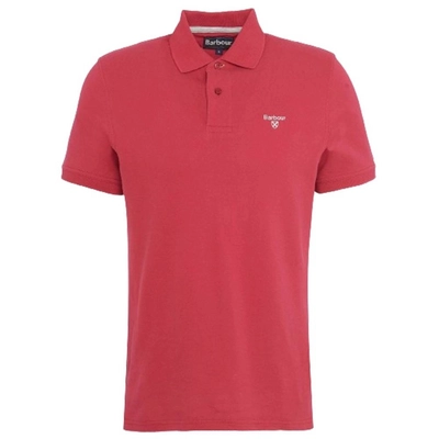 Polo Barbour Men Lightweight Sports Raspberry