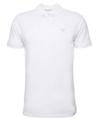 Poloshirt Barbour Lightweight Sports Herren White