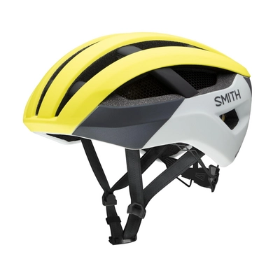 Fahrradhelm Smith Network MIPS Matt Neon Yellow Black White