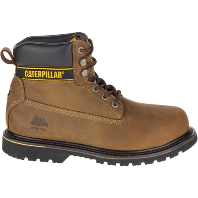 Veiligheidsschoen Caterpillar Men Holton S3 W Dark Brown
