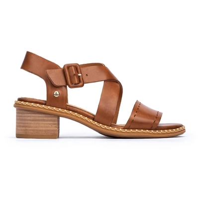 Sandales Pikolinos Femme Blanes W3H-1892 Brandy