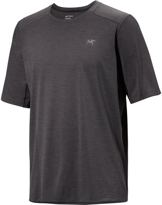 T-Shirt Arc'teryx Men Cormac Crew SS Black Heather