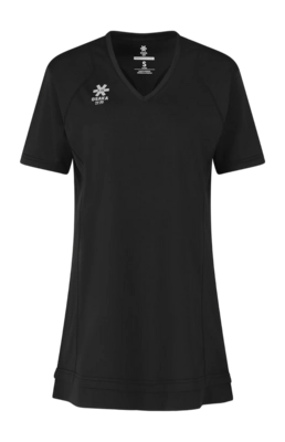 Tenniskleid Osaka V-Neck Tech Dress Damen Black