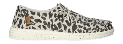 Chaussures HEYDUDE Femme Wendy Cheetah Grey
