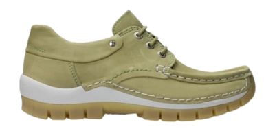 Schnürschuhe Wolky Fly Timber Damen Willow Green