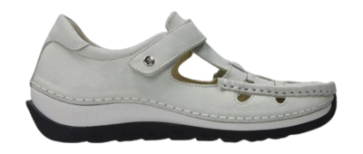 Instapper Wolky Women Zambezi Oxford Offwhite