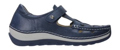 Instapper Wolky Women Zambezi Oxford Blue Summer
