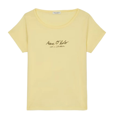 T-Shirt Marc O'Polo Women 404206751431 Yellow Flax