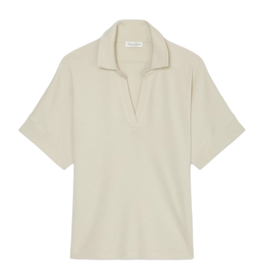 Polo Marc O'Polo Femme 404300453023 Linen Beige
