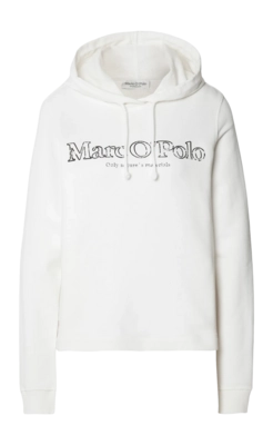 Hoodie Marc O'Polo Women 404401154171 White Cotton