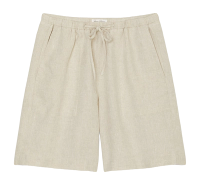 Korte broek Marc O'Polo Women 404028615049 Raw Linen