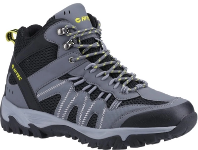 Chaussures de Randonnée Hi-Tec Homme Jaguar Mid Wp Graphite / Black / Citron