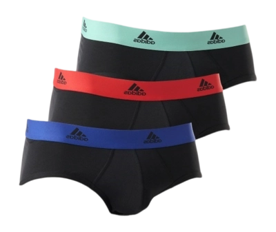 Onderbroek Adidas Men Brief Black 2 (3 Pack)