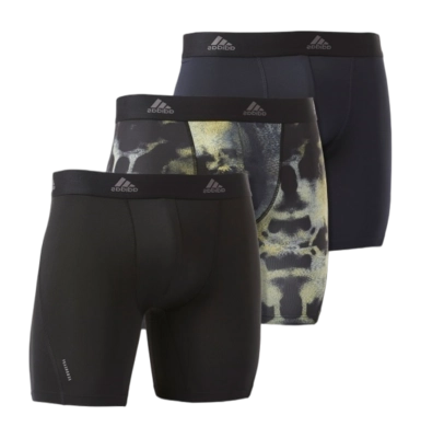 Boxershort Adidas Men Boxer Brief Assorted 4 (3 Pack)
