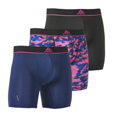 Boxershort Adidas Men Boxer Brief Assorted 6 (3 Pack)