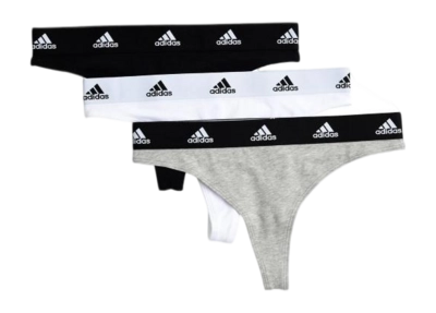 Ondergoed Adidas Women Thong Multicolor 2 (3 Pack)