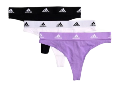 Ondergoed Adidas Women Thong Assorted 5 (3 Pack)