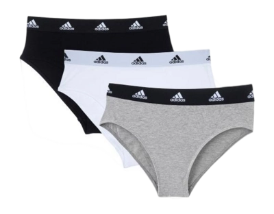 Unterwäsche Adidas Bikini Damen Assorted 1 (3er-Pack)