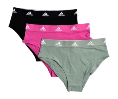 Ondergoed Adidas Women Bikini Assorted 4 (3 Pack)