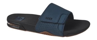 Slipper Reef Men Fanning Slide Orion Black